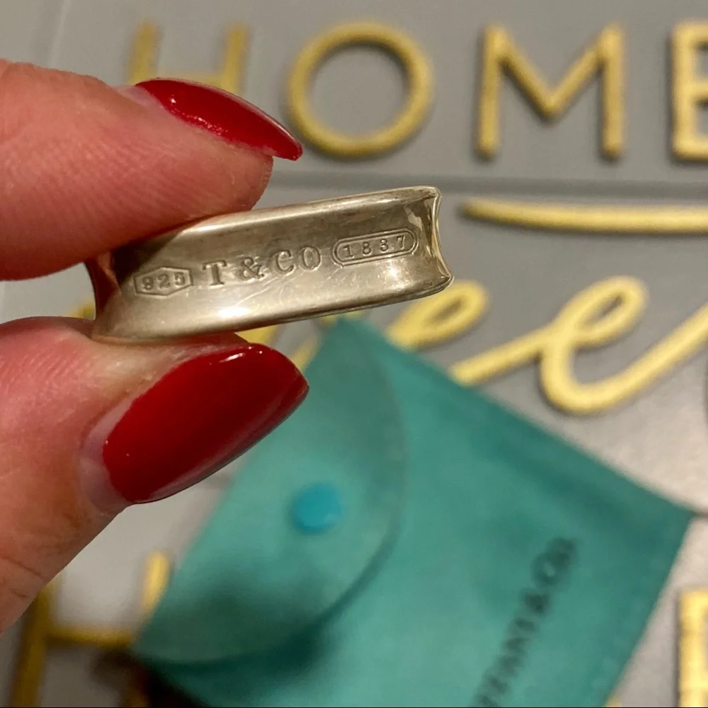 Tiffany & Co. 1837 Sterling Loop Pendant - Picture 1 of 3